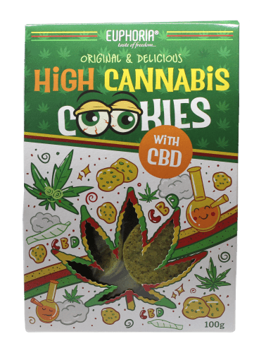 High Cannabis Cookies | mit CBD - Euphoria - Jay-Tea