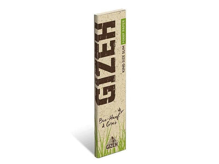 Gizeh Hanf + Gras | King Size Slim – 34 Blatt Papers Gizeh