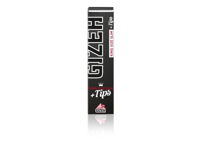 Papers Black | King Size Slim + Tips - Gizeh - Jay-Tea