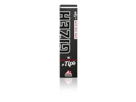 Gizeh King Size | Slim + Tips - 34 Blatt & 34 Filter Papers Gizeh