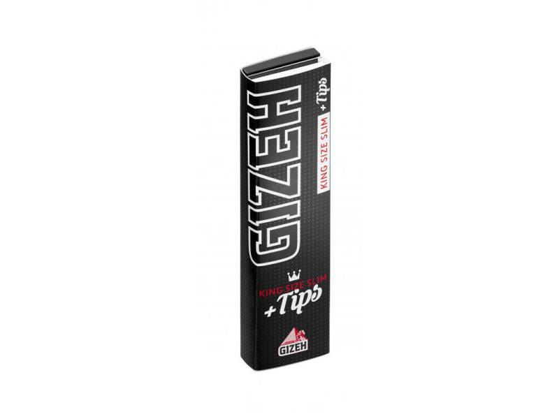 Papers Black | King Size Slim + Tips - Gizeh - Jay-Tea