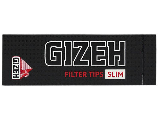 Gizeh | Black Filter Tips Slim - Gizeh - Jay-Tea