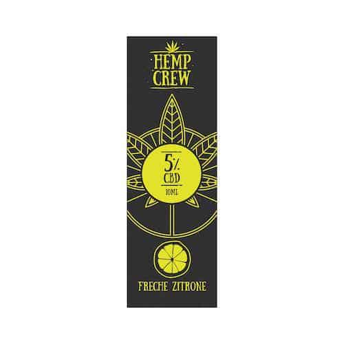 Freche Zitrone | CBD Öl | 5 - 10 % CBD - Hemp Crew - Jay-Tea