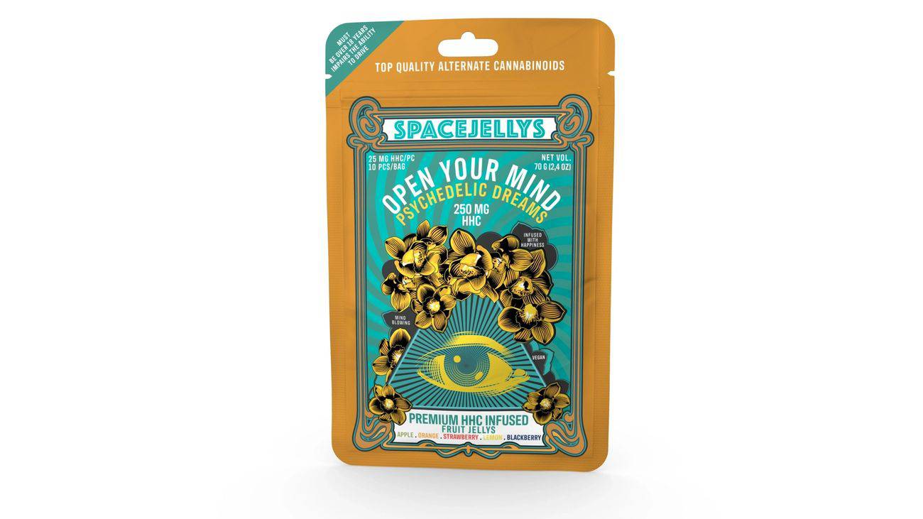 HHC Spacejellys | Open Your Mind | 250 mg HHC - HGH Medical Group GmbH - Jay-Tea