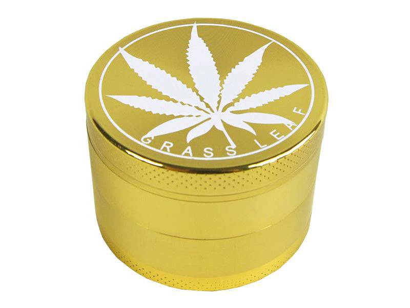 Grinder | Grass Leaf - Jay-Tea - Jay-Tea