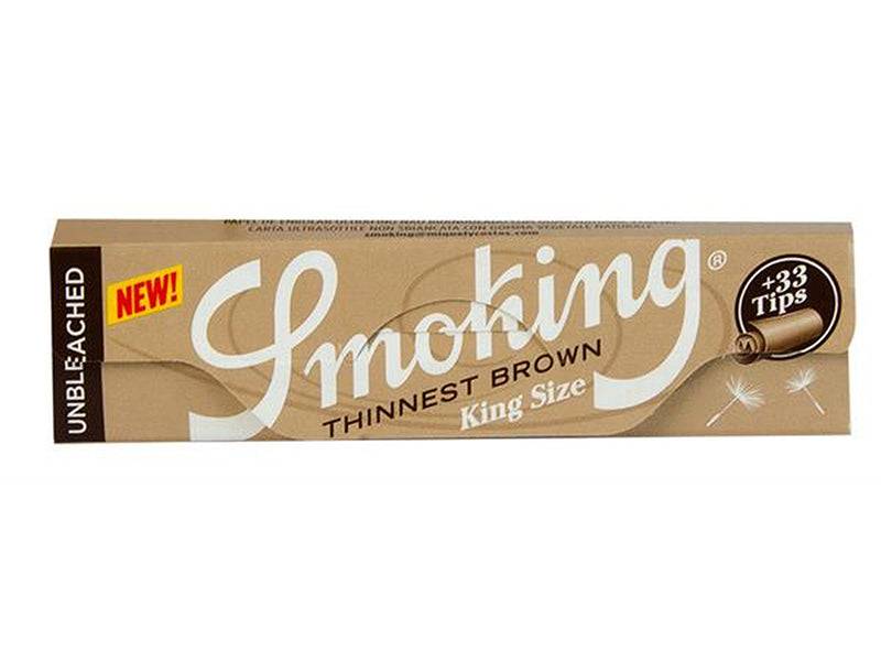 Smoking | King Size | Thinnest Brown | +Tips Smoking