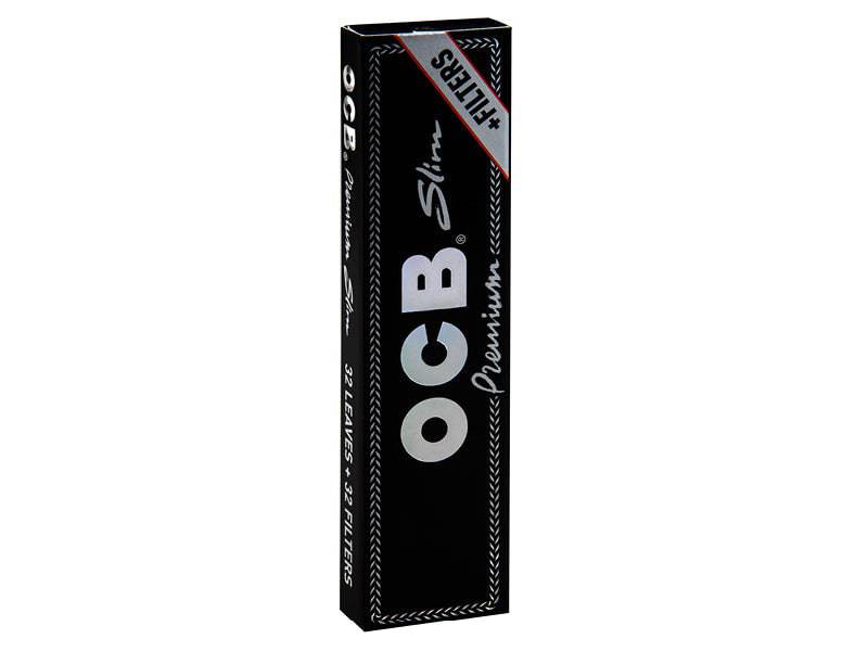 Papers Black | Premium Slim + Tips - OCB - Jay-Tea