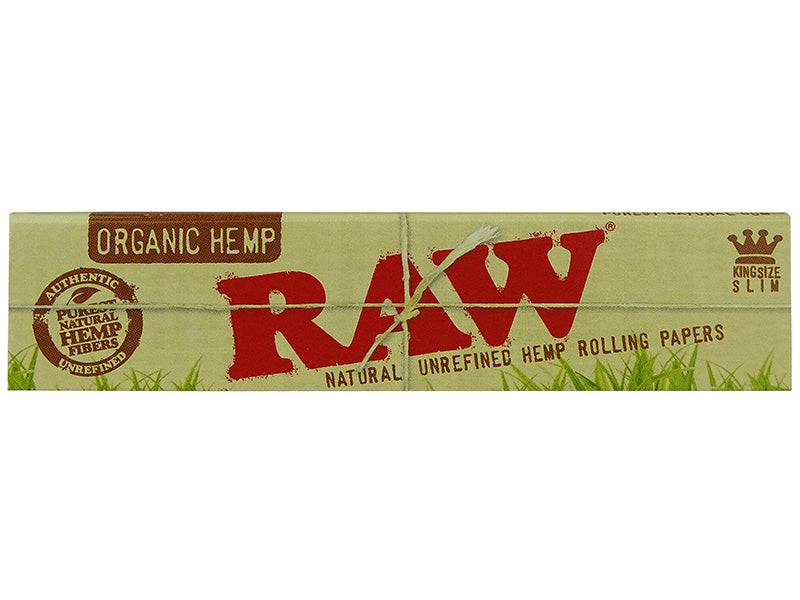 RAW King Size | Slim Organic Papers - 32 Blatt Papers RAW