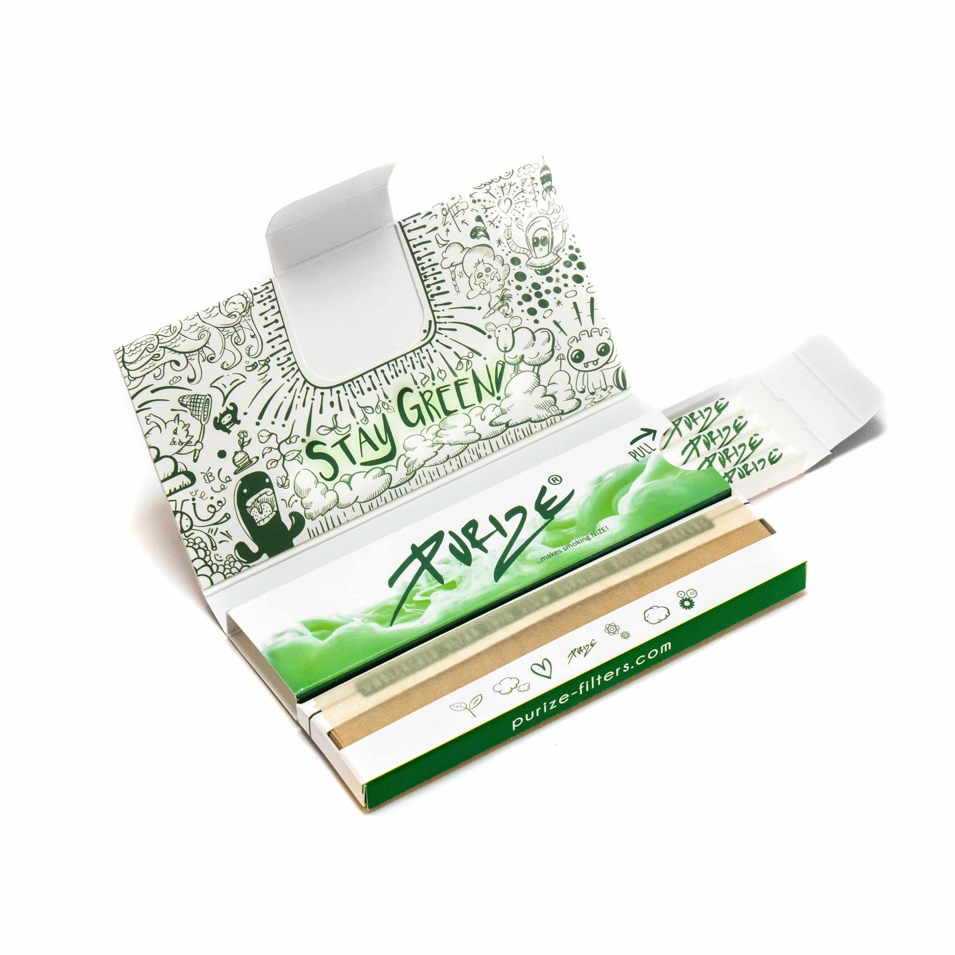 Papes'n'Tips | Longpapers & Aktivkohlefilter - Purize - Jay-Tea
