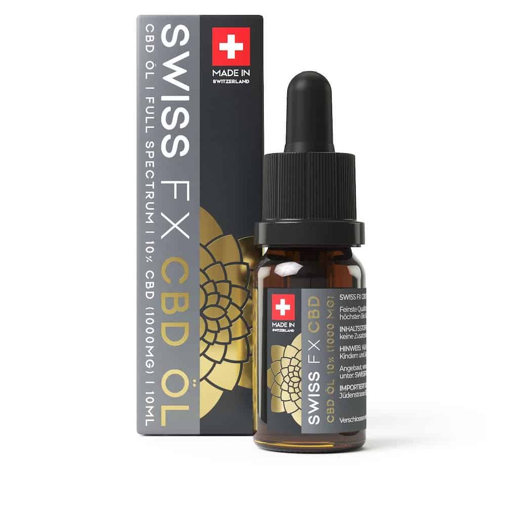 Vollspektrum CBD Öl | 5 - 40 % CBD - Swiss FX - Jay-Tea