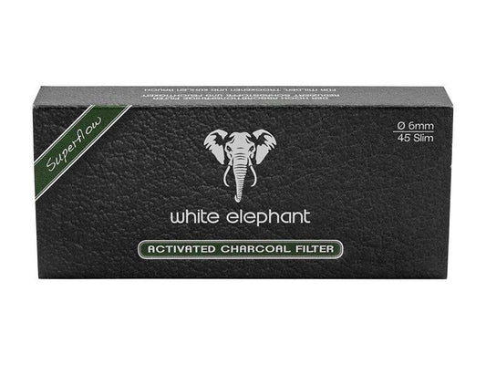 Aktivkohlefilter | ø 6 mm | 45 Stück - White Elephant - Jay-Tea