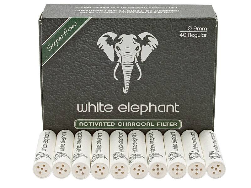 Aktivkohlefilter | ø 9 mm - White Elephant - Jay-Tea